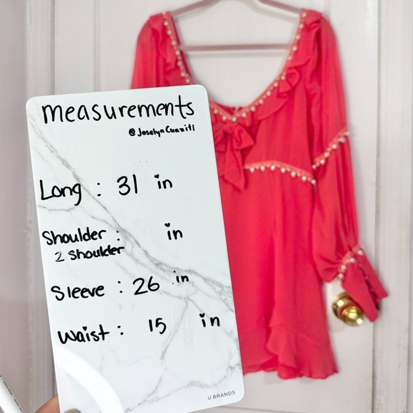 For love and lemons marquee mini dress size medium - Picture 5 of 16